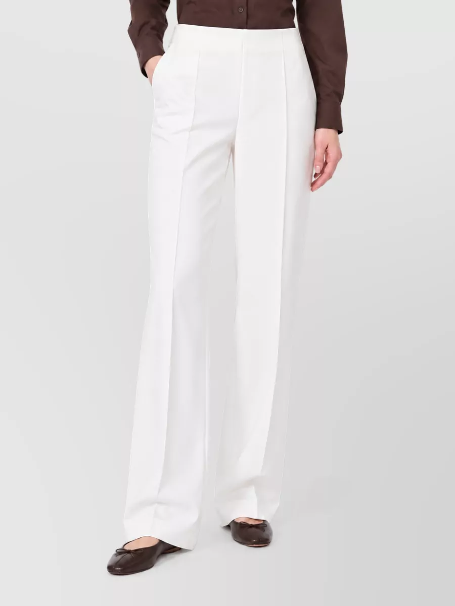 Max Mara Virgin Wool Flared Trousers