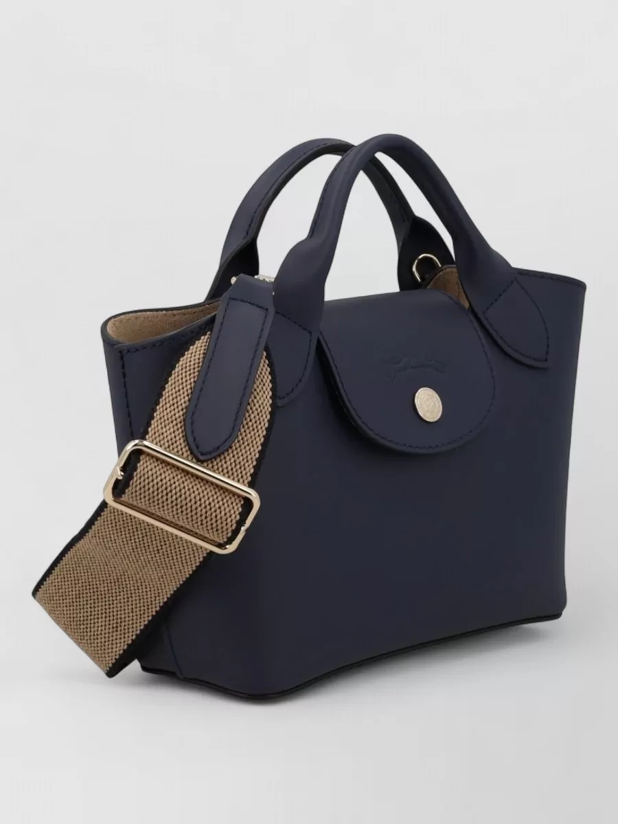 Longchamp Calf Leather Mini Tote Bag