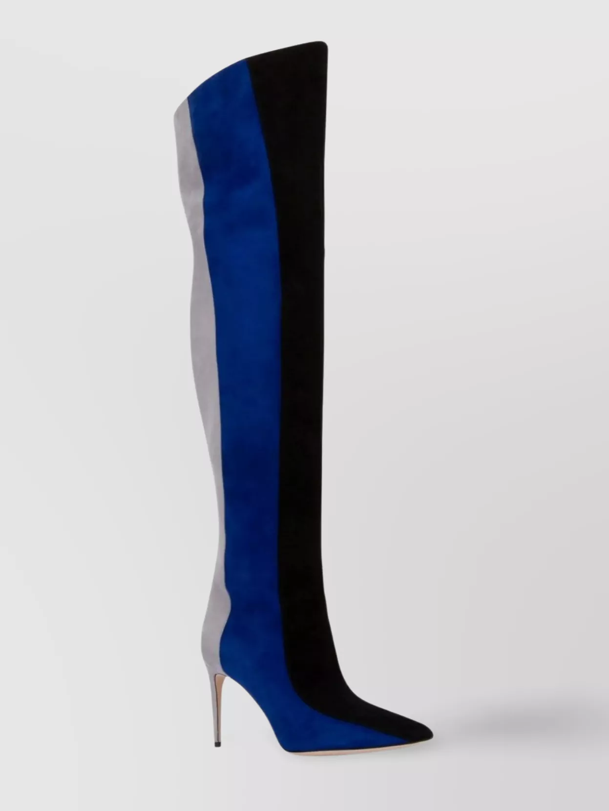 Manolo Blahnik Chicuyuhi 85mm Suede Thigh-high Boots