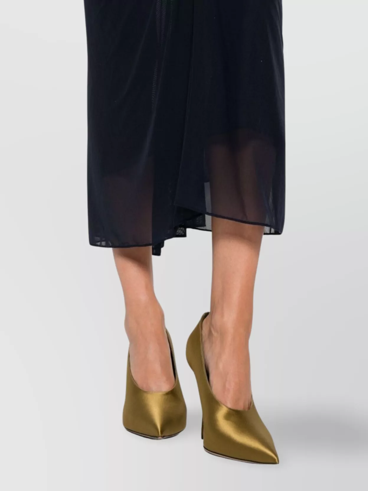 Mugler Knee Length And Midi Skirt