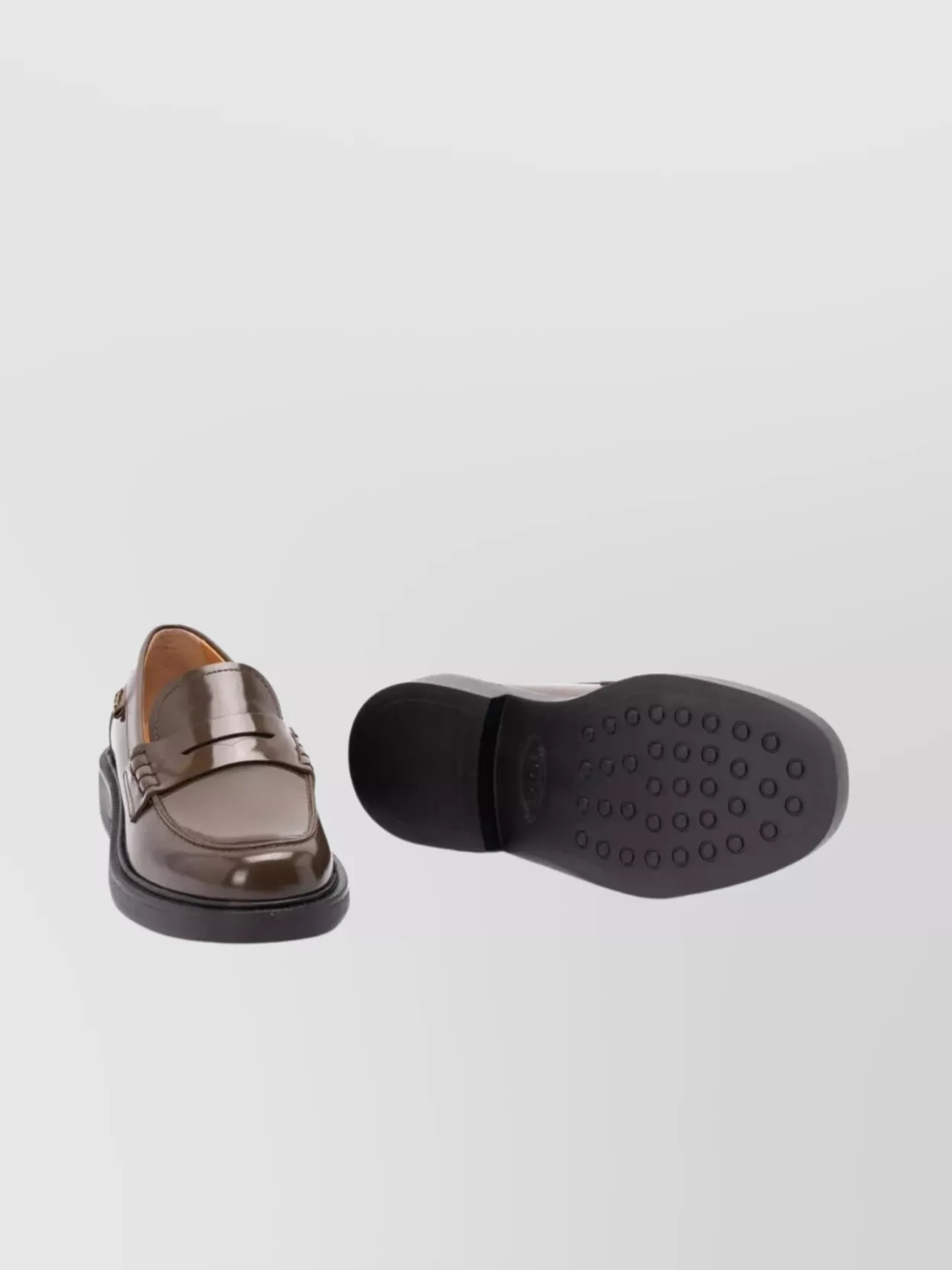 Tod's Shaded Leather Penny Loafers