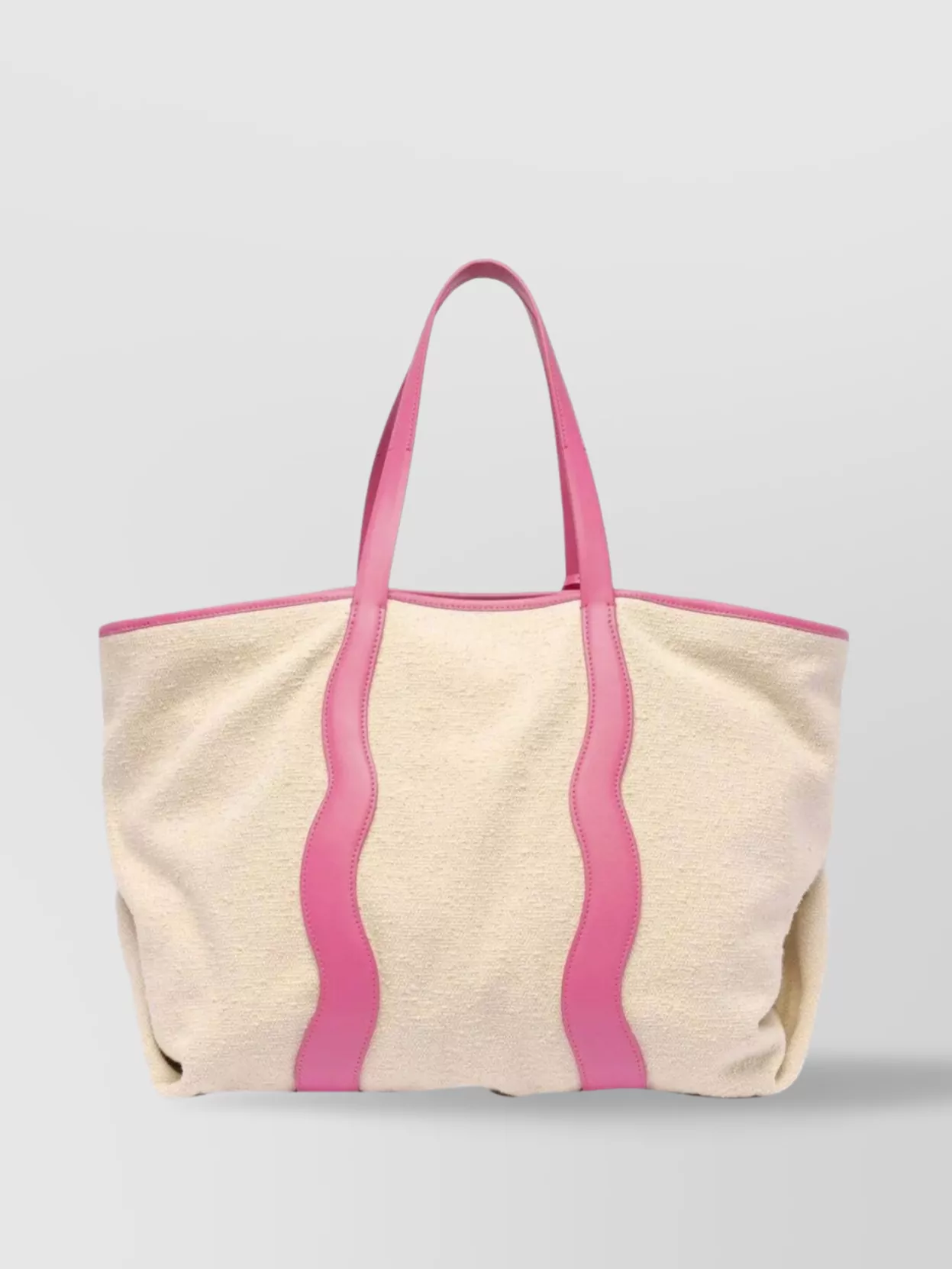 Palm Angels Dual Handle Open Top Shoulder Bag In Pink