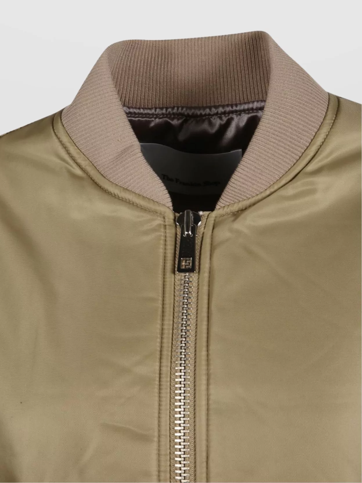 The Frankie Shop Padded Bomber Jacket Featuring Dropped Shoulders