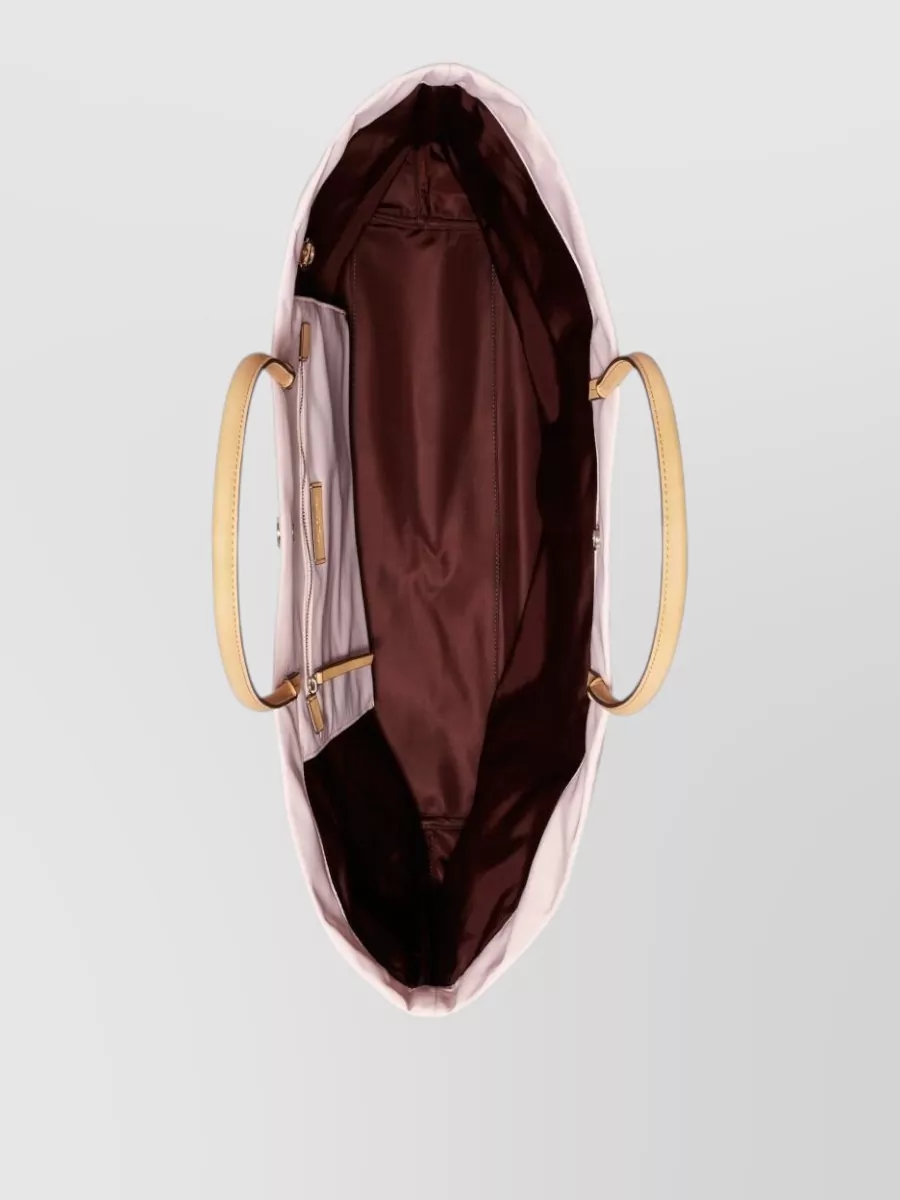 Tory Burch Ella Nylon Twist Top Handle Tote