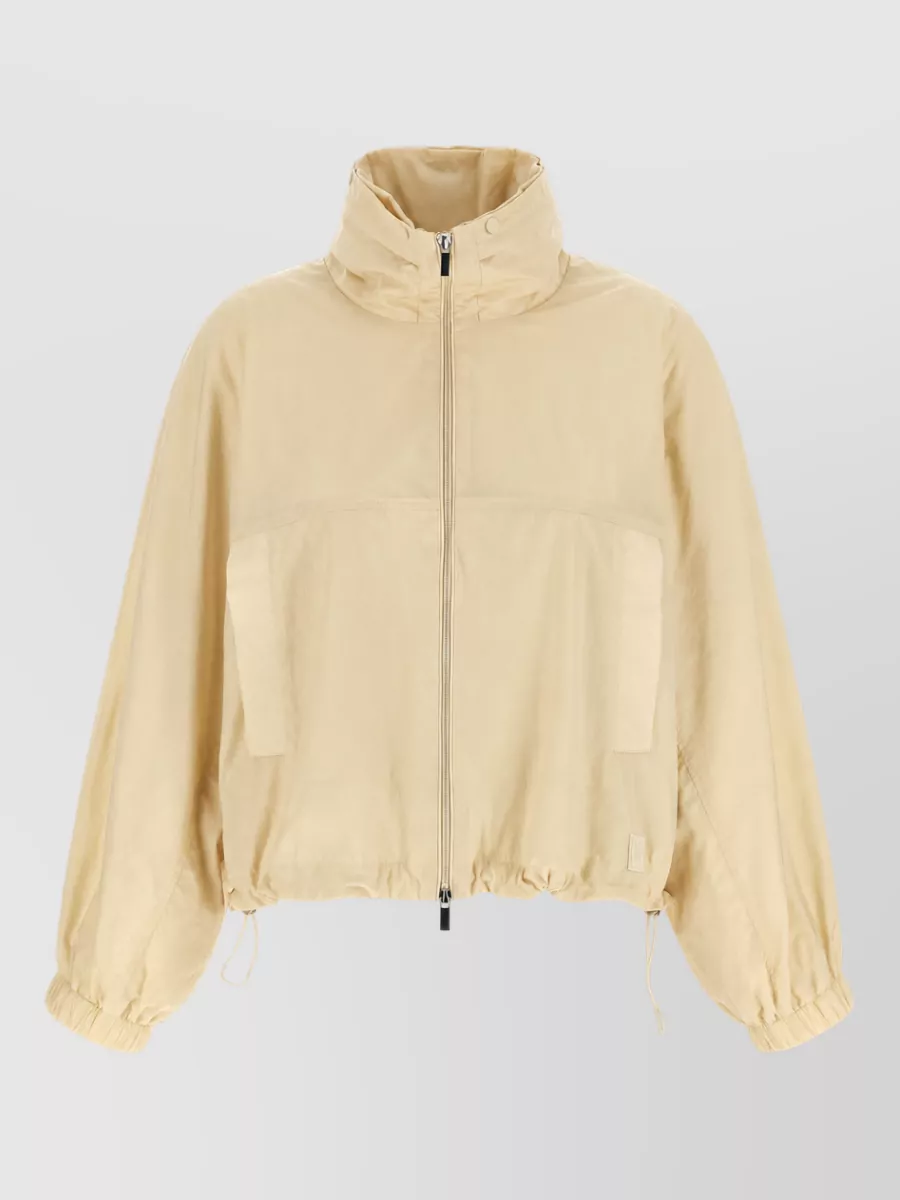 Weekend Max Mara Cropped hooded oversized anorak