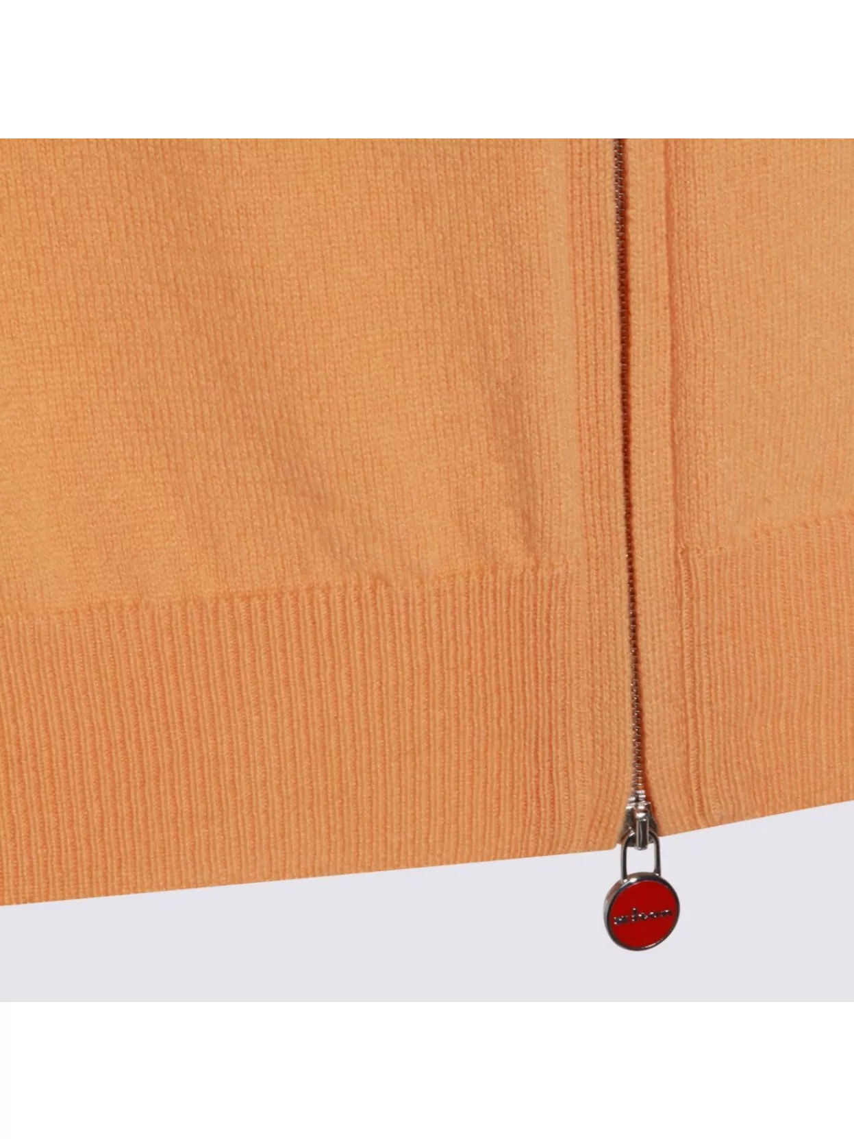 Kiton High Collar Ribbed Knit Sweater With Cuffs