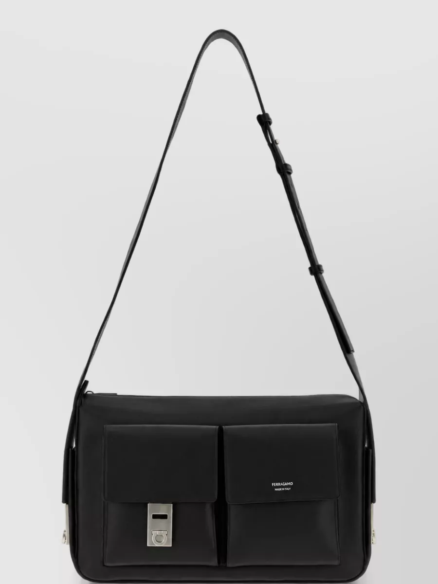 Ferragamo leather crossbody bag