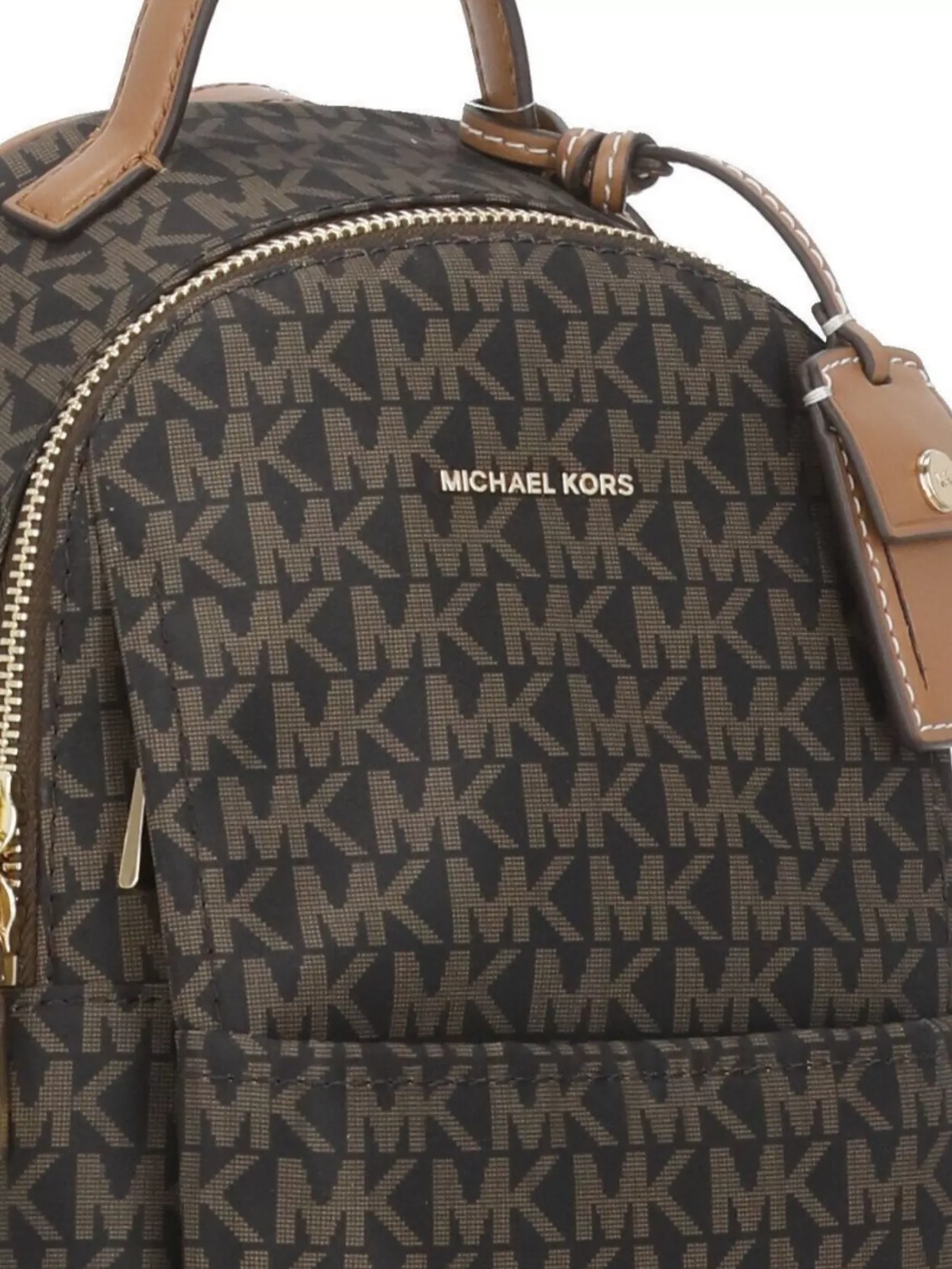 Michael Michael Kors Monogram Pattern Women's Backpack And Pockets