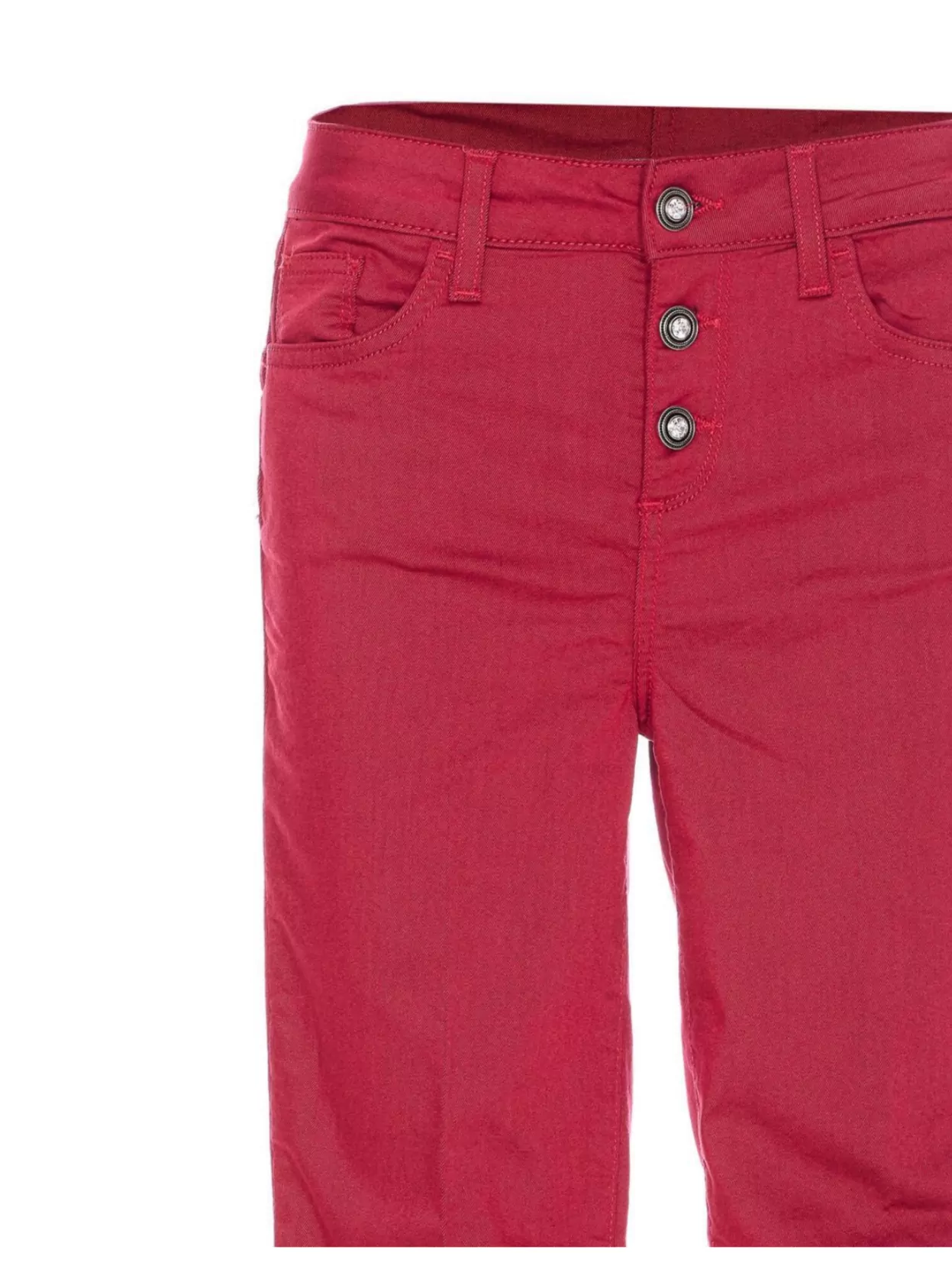 Liu Jo High Waist Boot Cut Trousers With Embroidered Detail