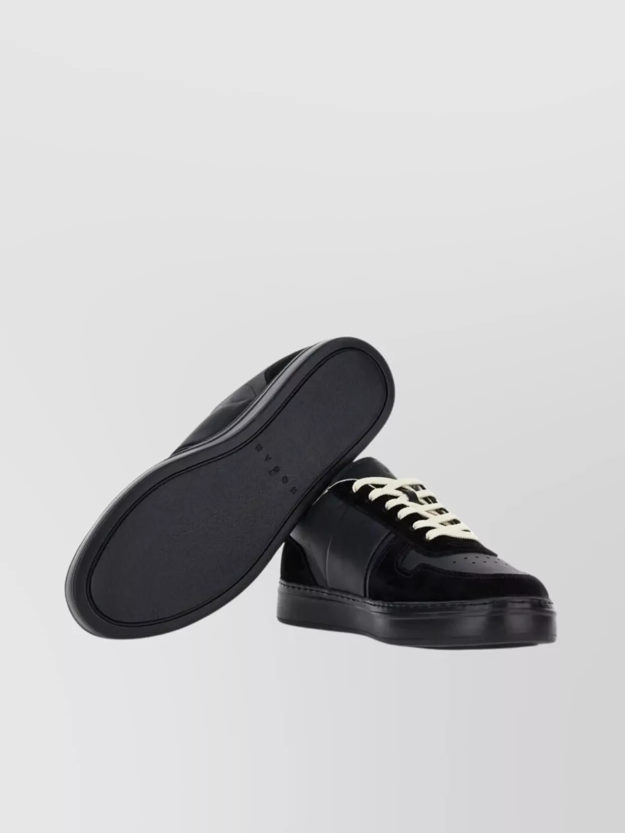 Hogan Smooth And Suede Leather Sneakers