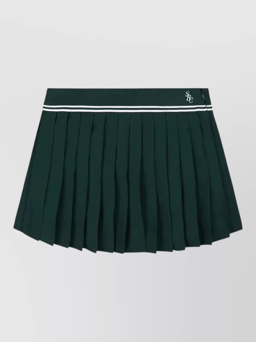 Sporty & Rich Pleated Skirt