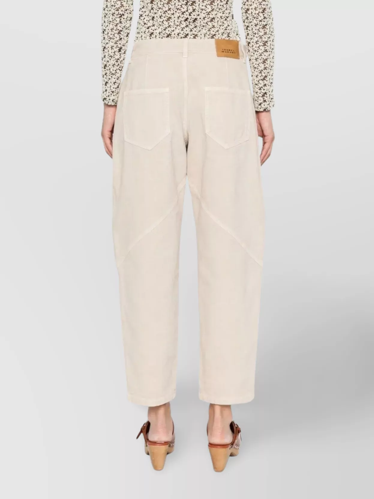 Isabel Marant Trousers With Belt Loops And Pockets