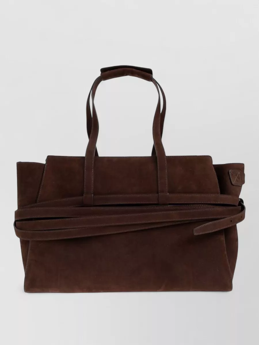 Moschino Leather Tote Bag