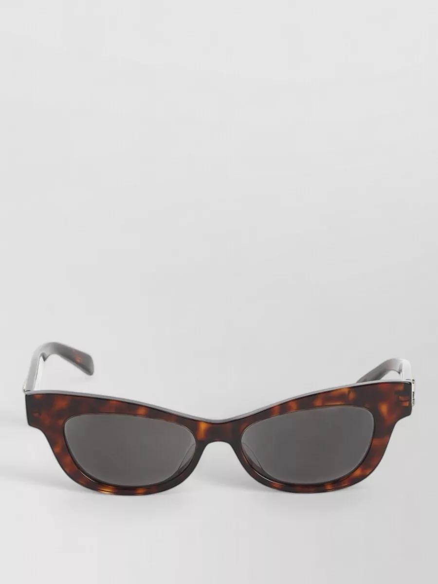 Celine acetate narrow cat-eye sunglasses