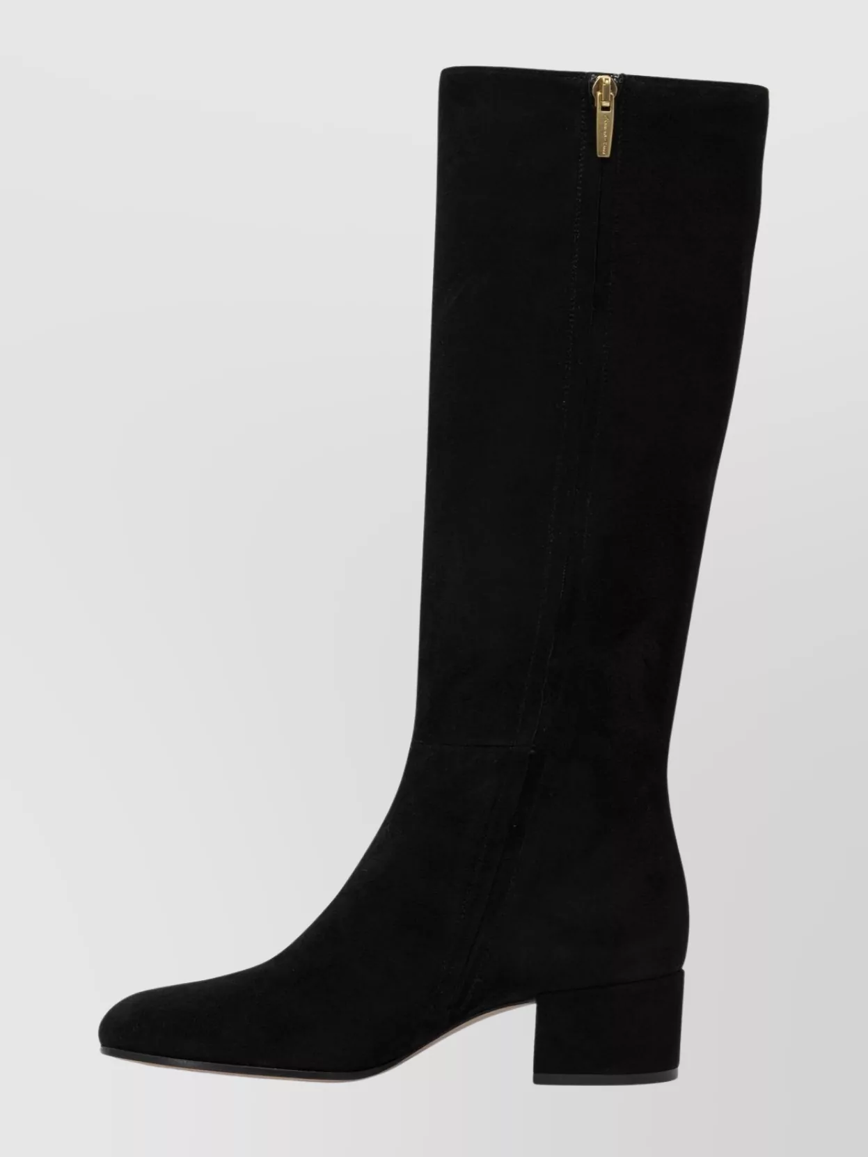 Gianvito Rossi Knee-High Suede Block Heel Boots