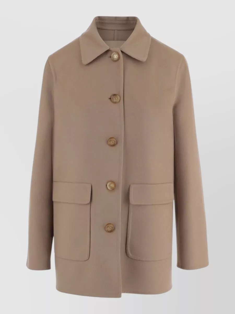 Valentino Garavani cashmere single-breasted coat