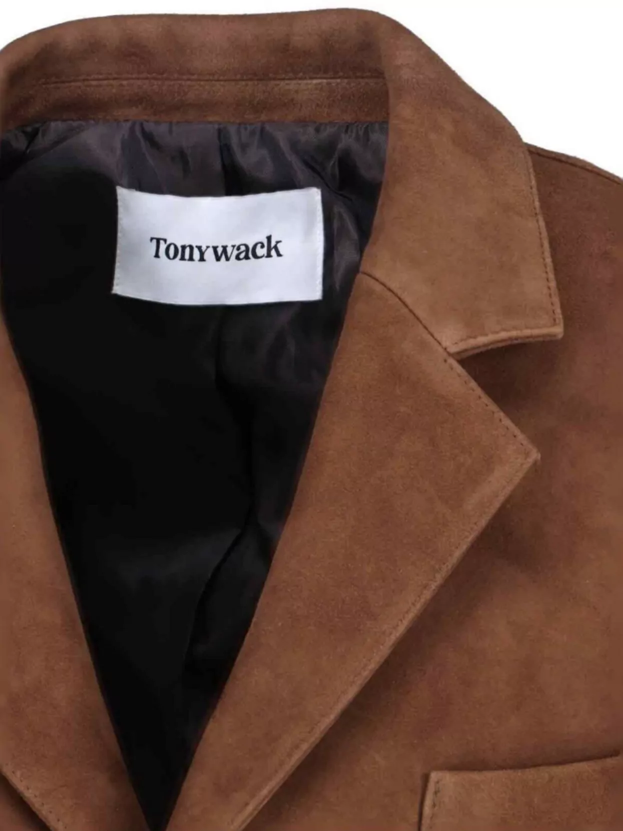 Tonywack Contemporary Jacket With Notched Lapel And Pockets