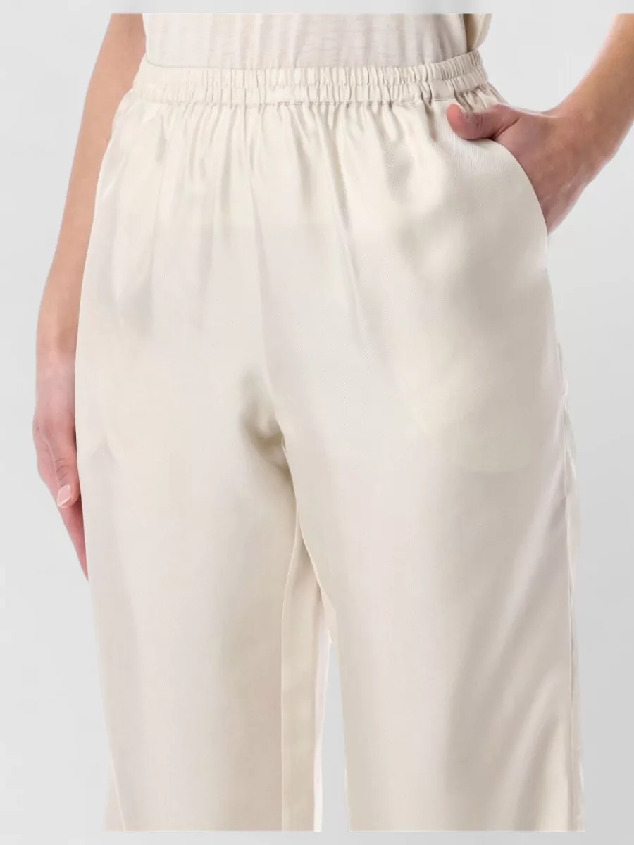 Loulou Silk Relaxed-Fit Straight-Leg Pants