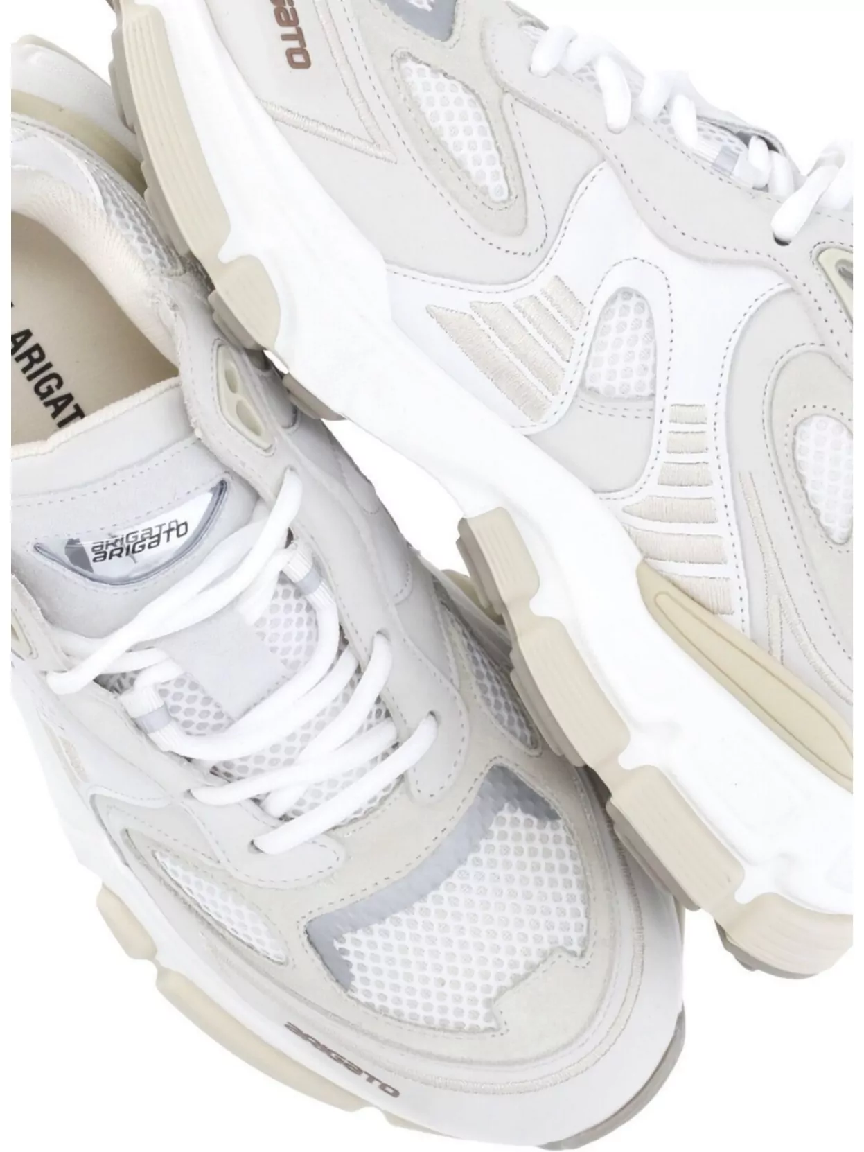 Axel Arigato Leather Women Sneakers Raised Sole