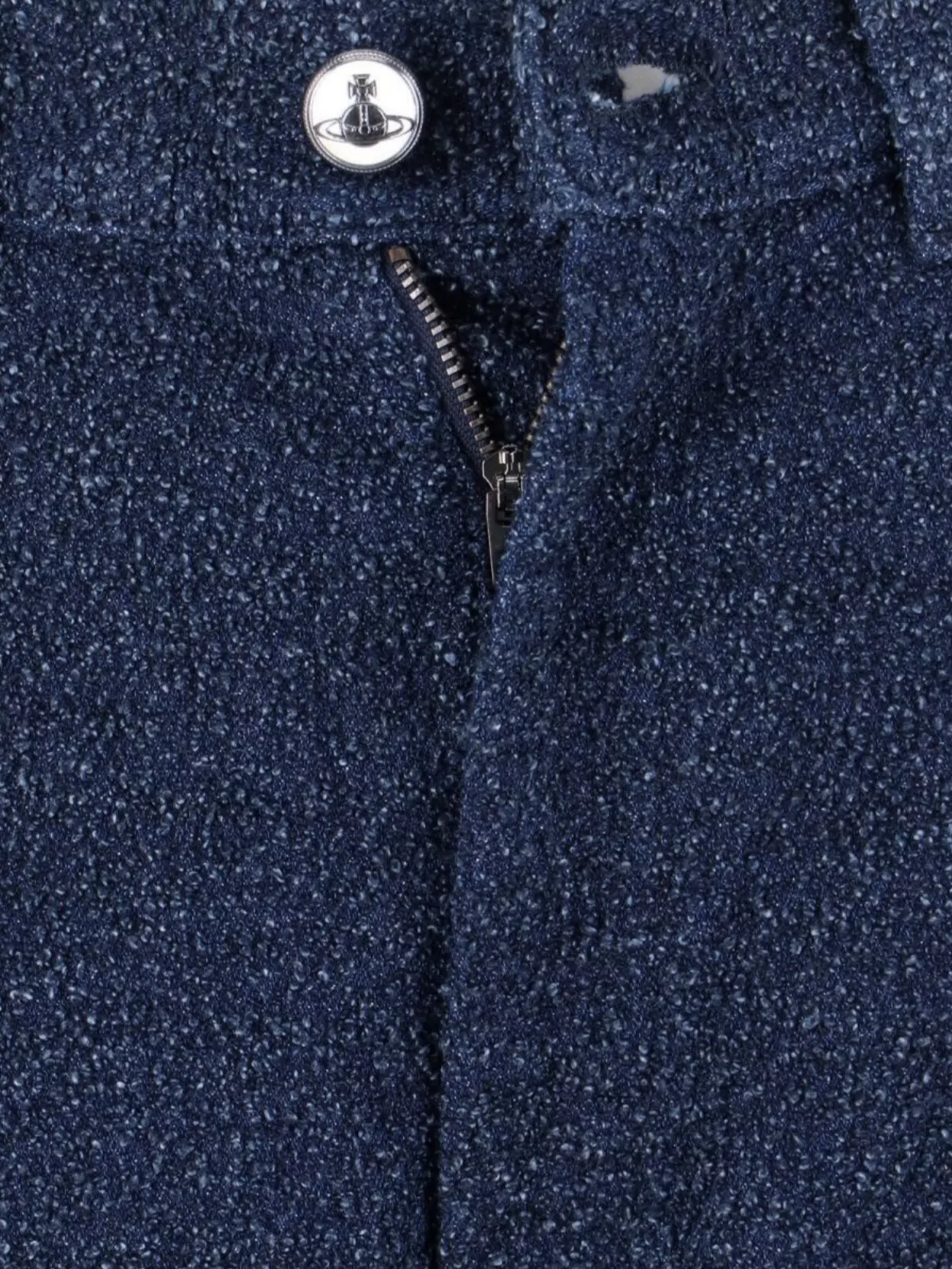 Vivienne Westwood Straight trousers with textured fabric and