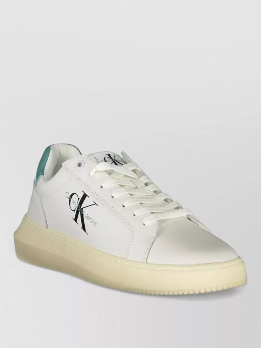 Calvin Klein low-top lace-up sneakers
