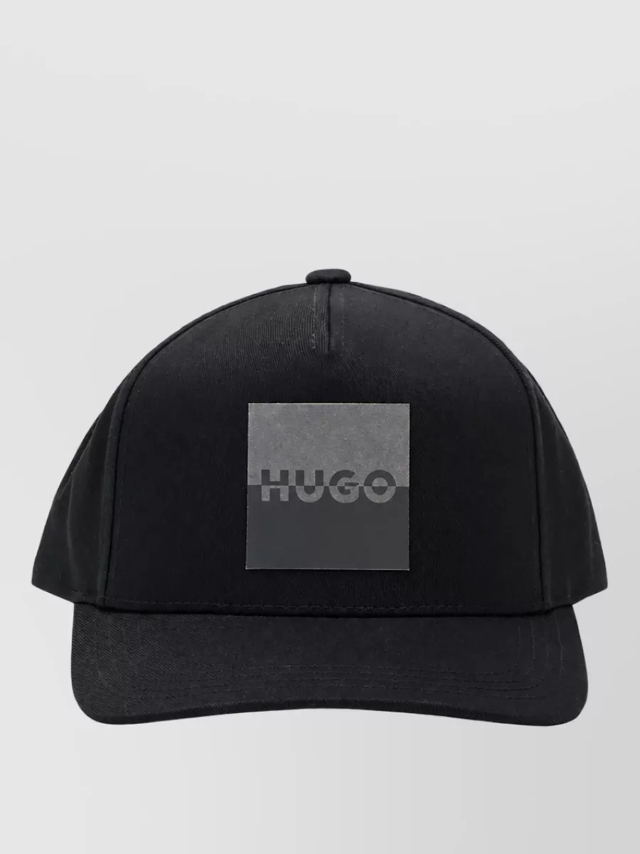 Boss Cotton Wide-Brim Hat