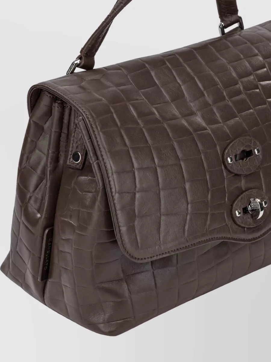 Zanellato Leather Medium Shoulder Bag