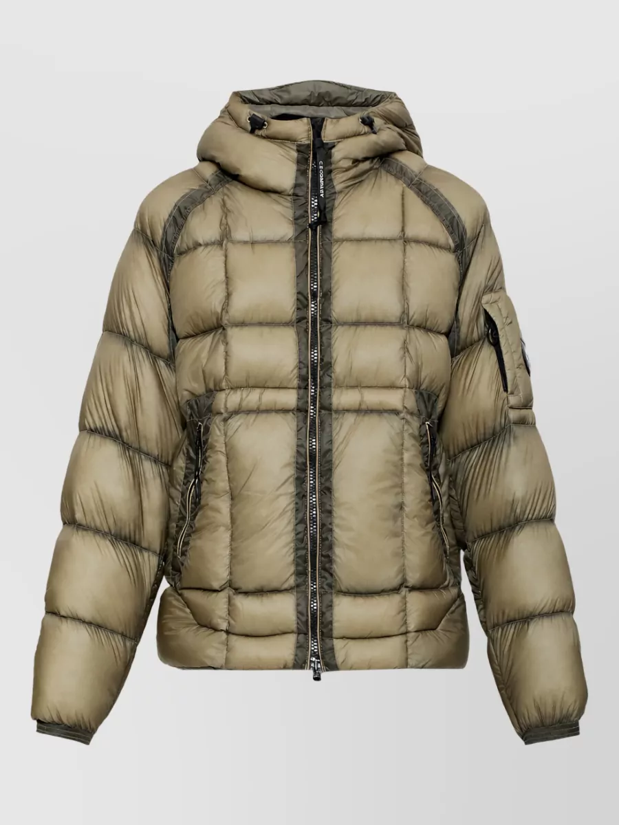 C.P. Company hooded down puffer jacket