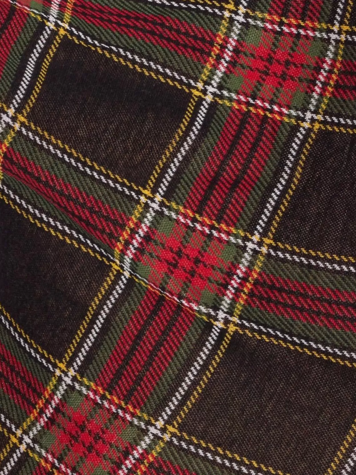 Vivienne Westwood Sleeveless Square Neckline Tartan Dress