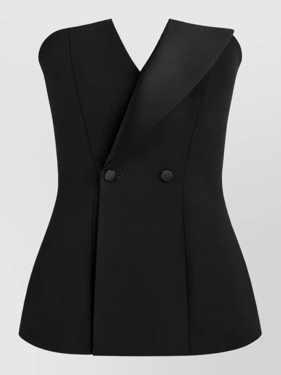 Parosh wool fitted jacket