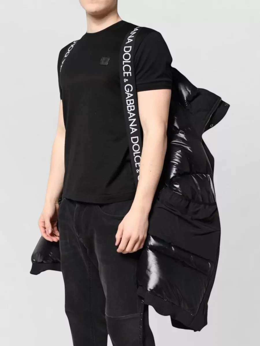 Dolce&Gabbana Nylon Hooded Puffer Jacket