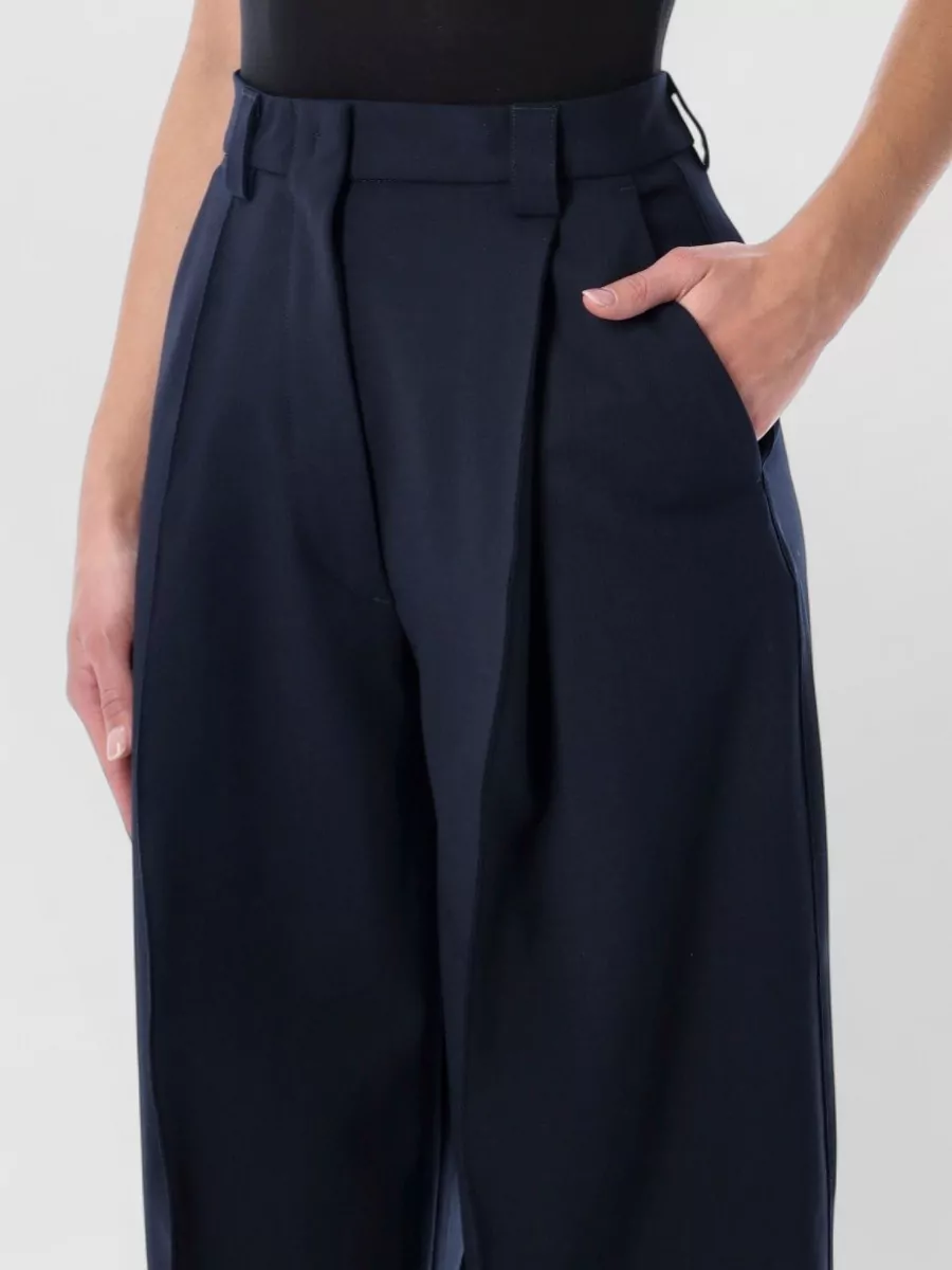 Thelatest High-Rise Pleated Tapered Trousers