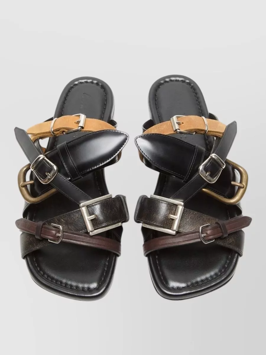 Acne Studios Leather Flat Mules
