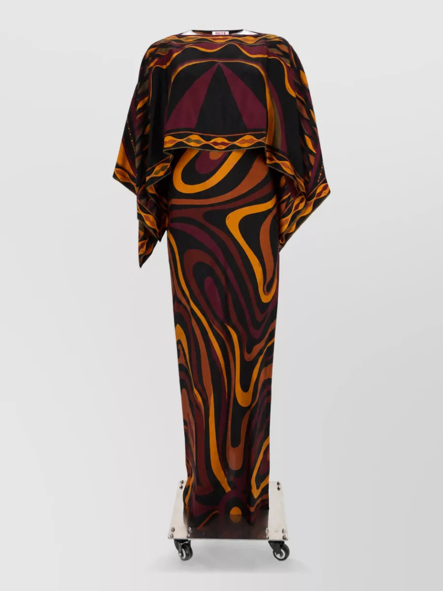 Pucci Silk Printed Beach Cover-Up