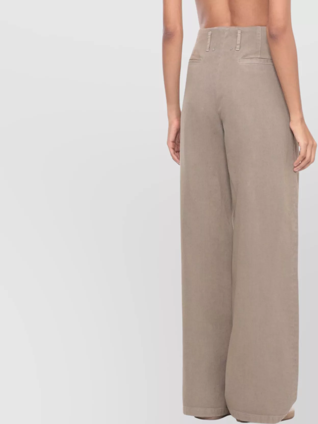Golden Goose High Waist Wide Leg Trousers