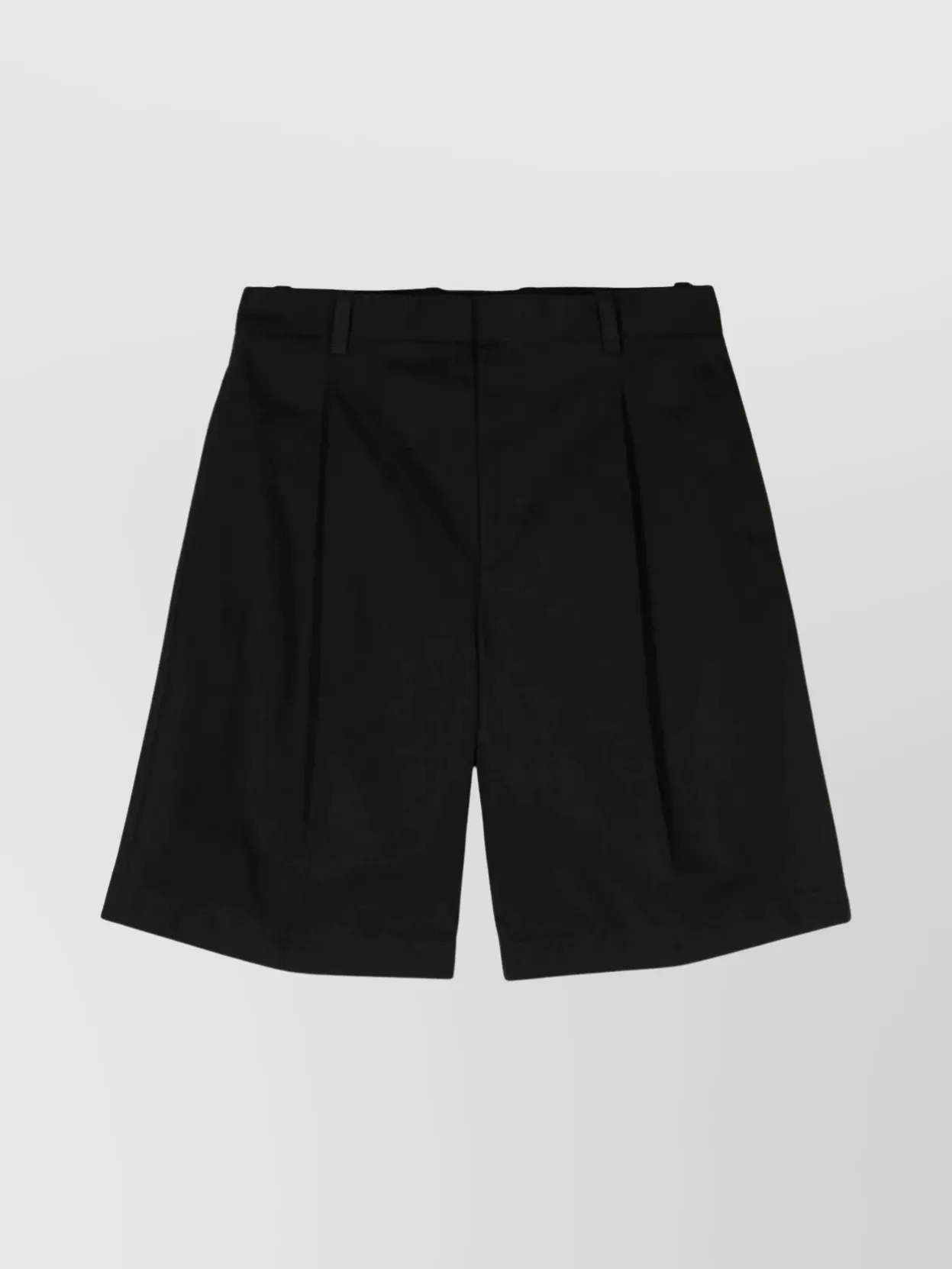 Jil Sander 105 Pleated Front Shorts Pockets
