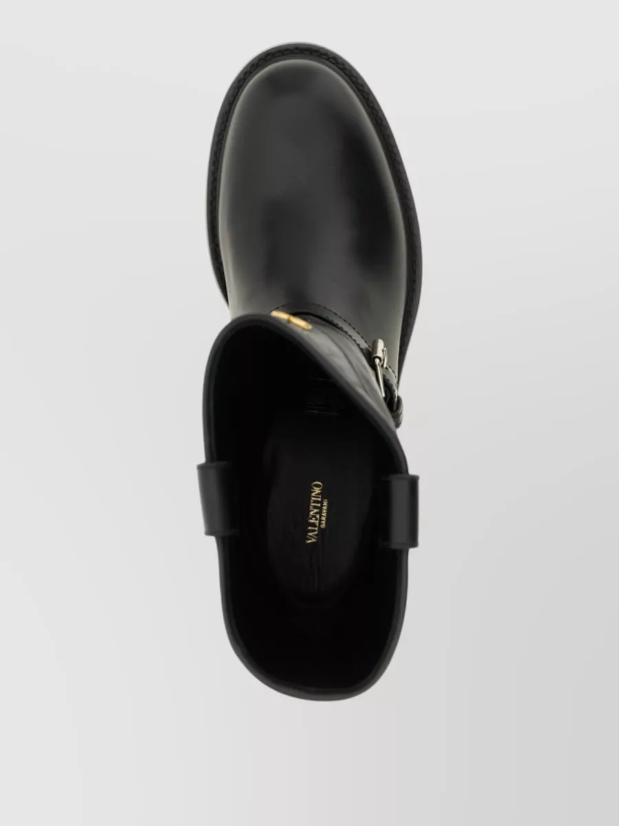 Valentino Garavani Leather Ankle Boots