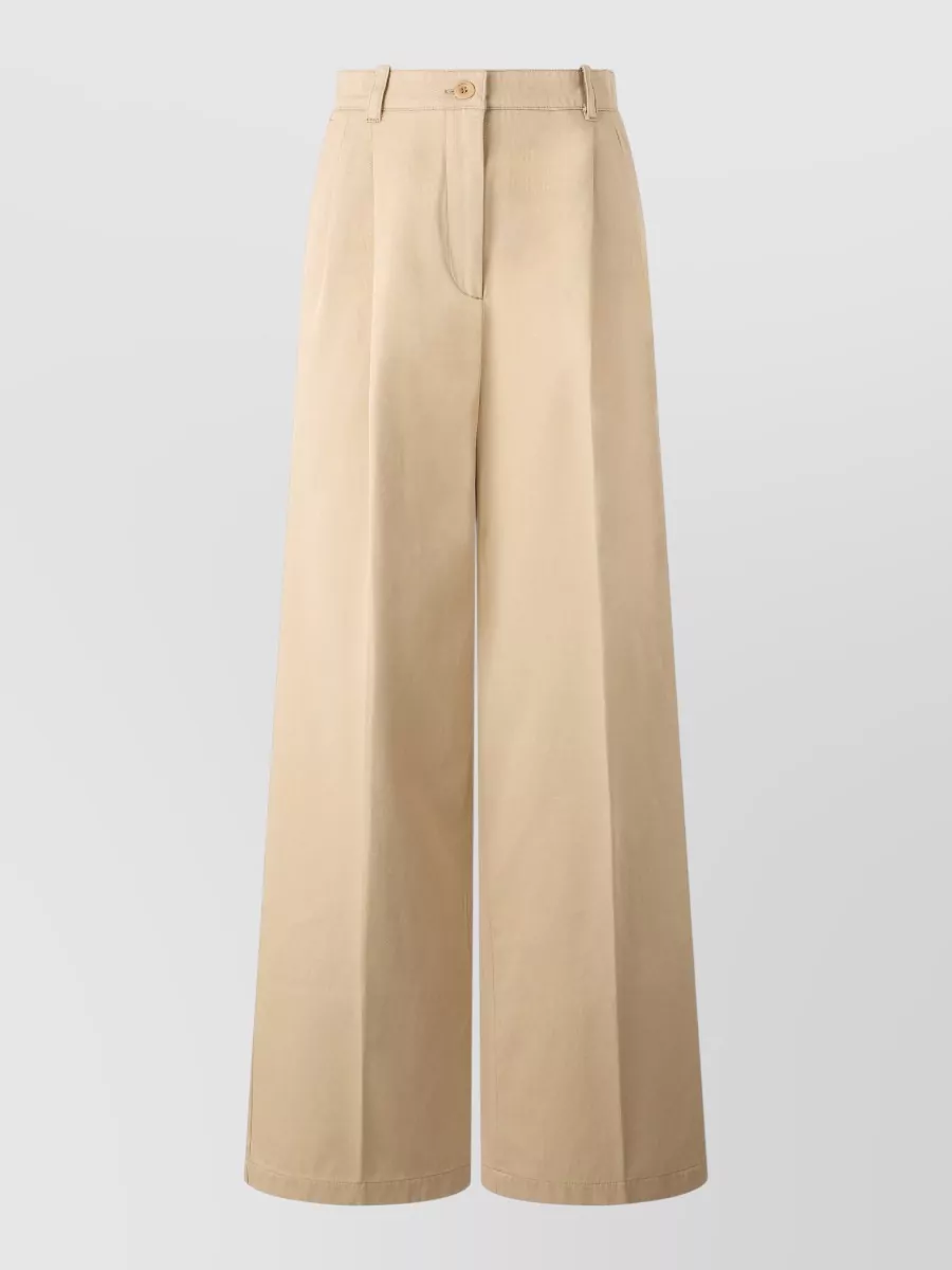 A.P.C. high-rise wide-leg trousers