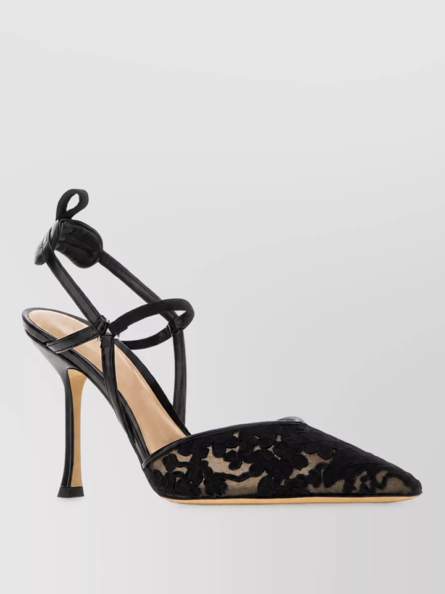 Fendi lace pumps