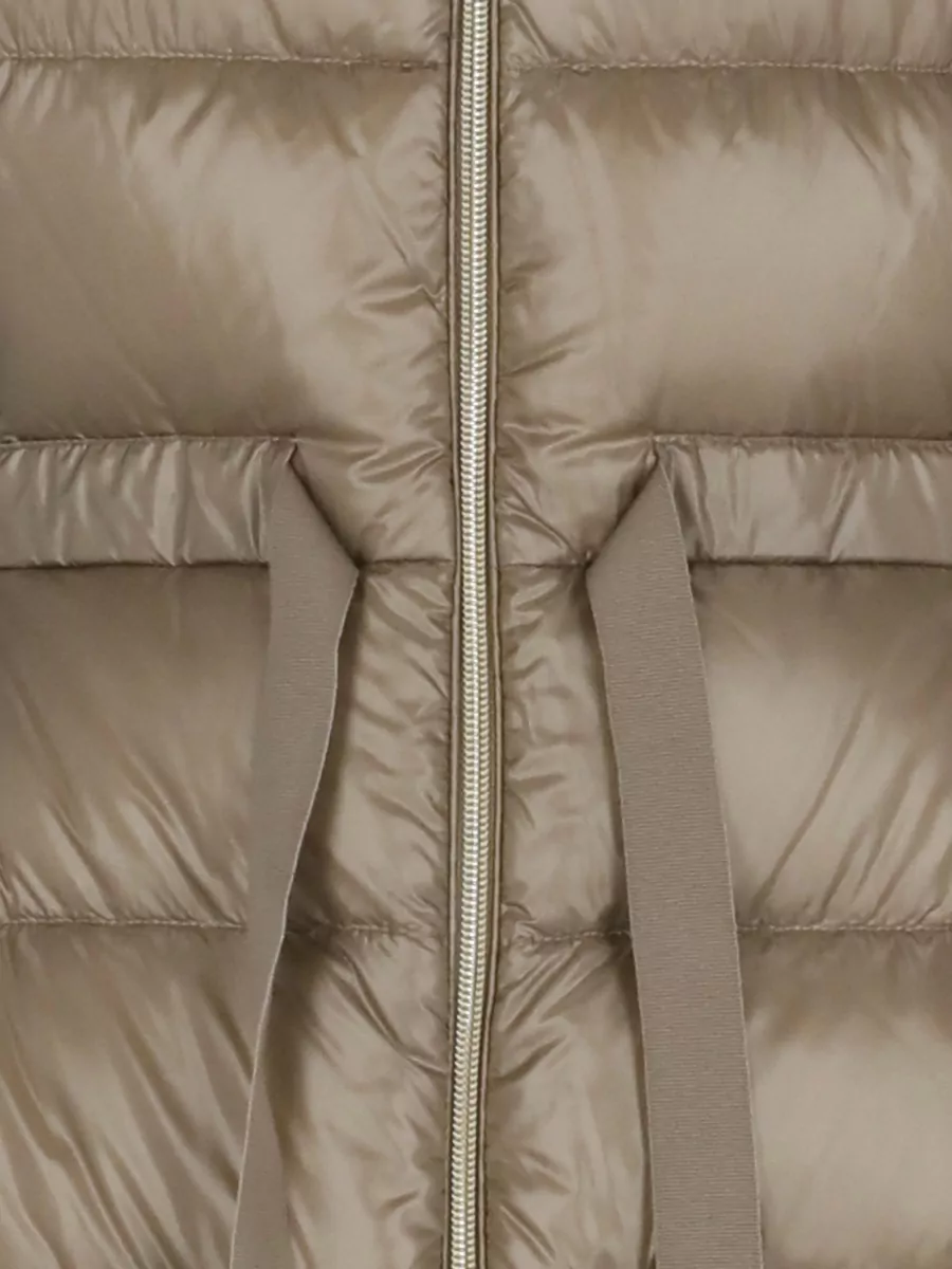 Herno Hooded Down Jacket Drawstring Hem Pockets