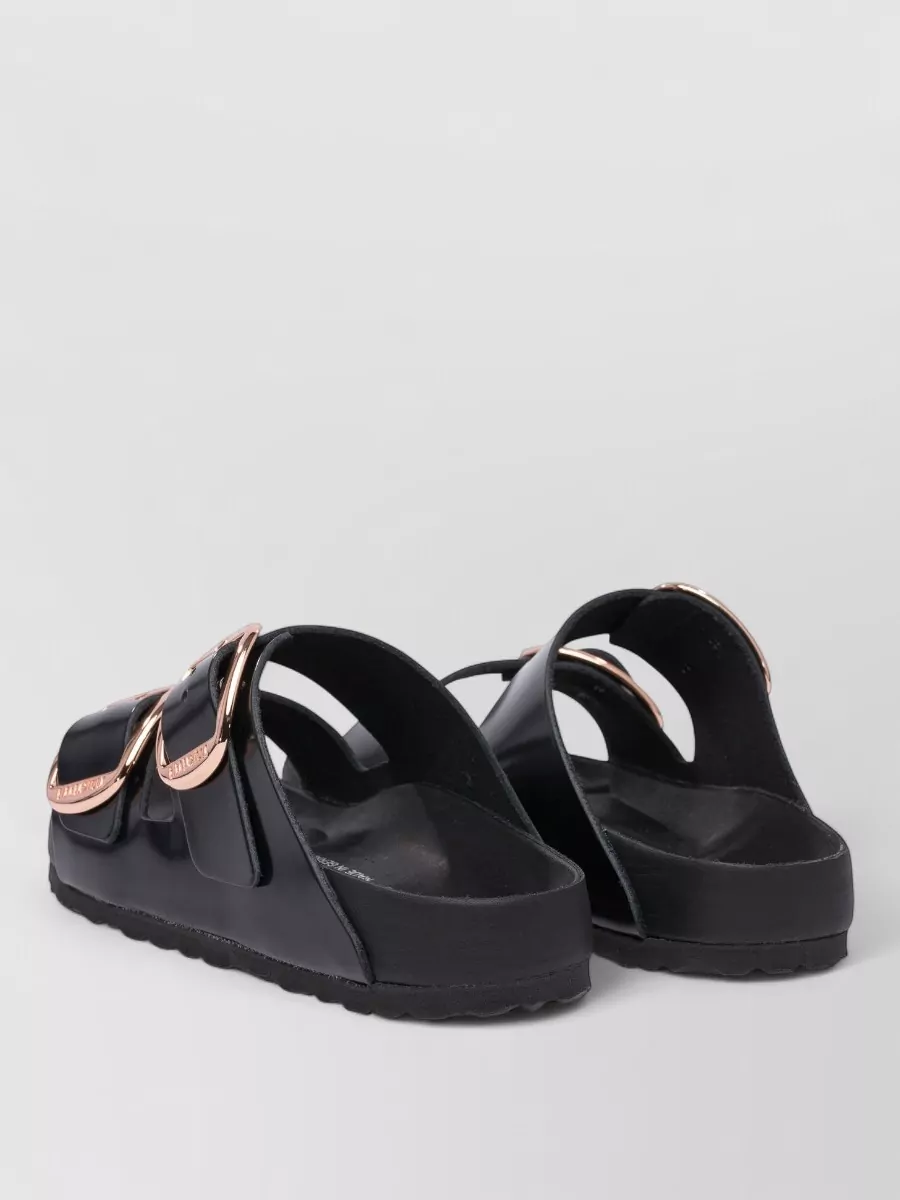 Birkenstock Leather Arizona Big Buckle Slides
