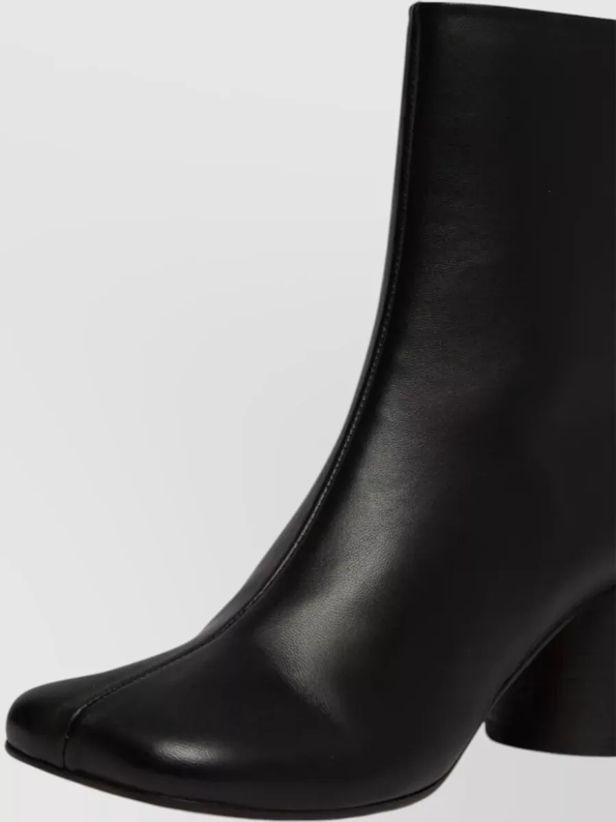 Mm6 Maison Margiela Leather Ankle Boots