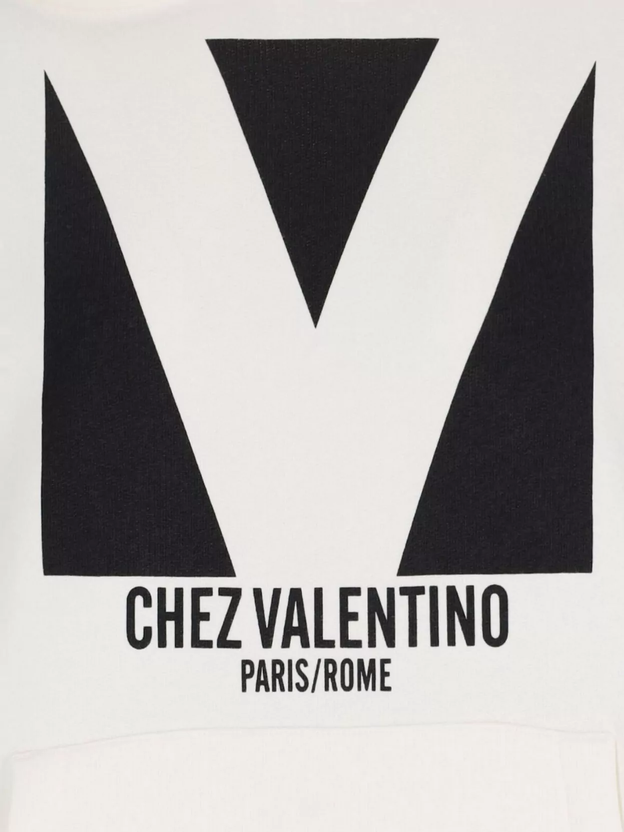 Valentino Hooded Kangaroo Pocket Knitwear