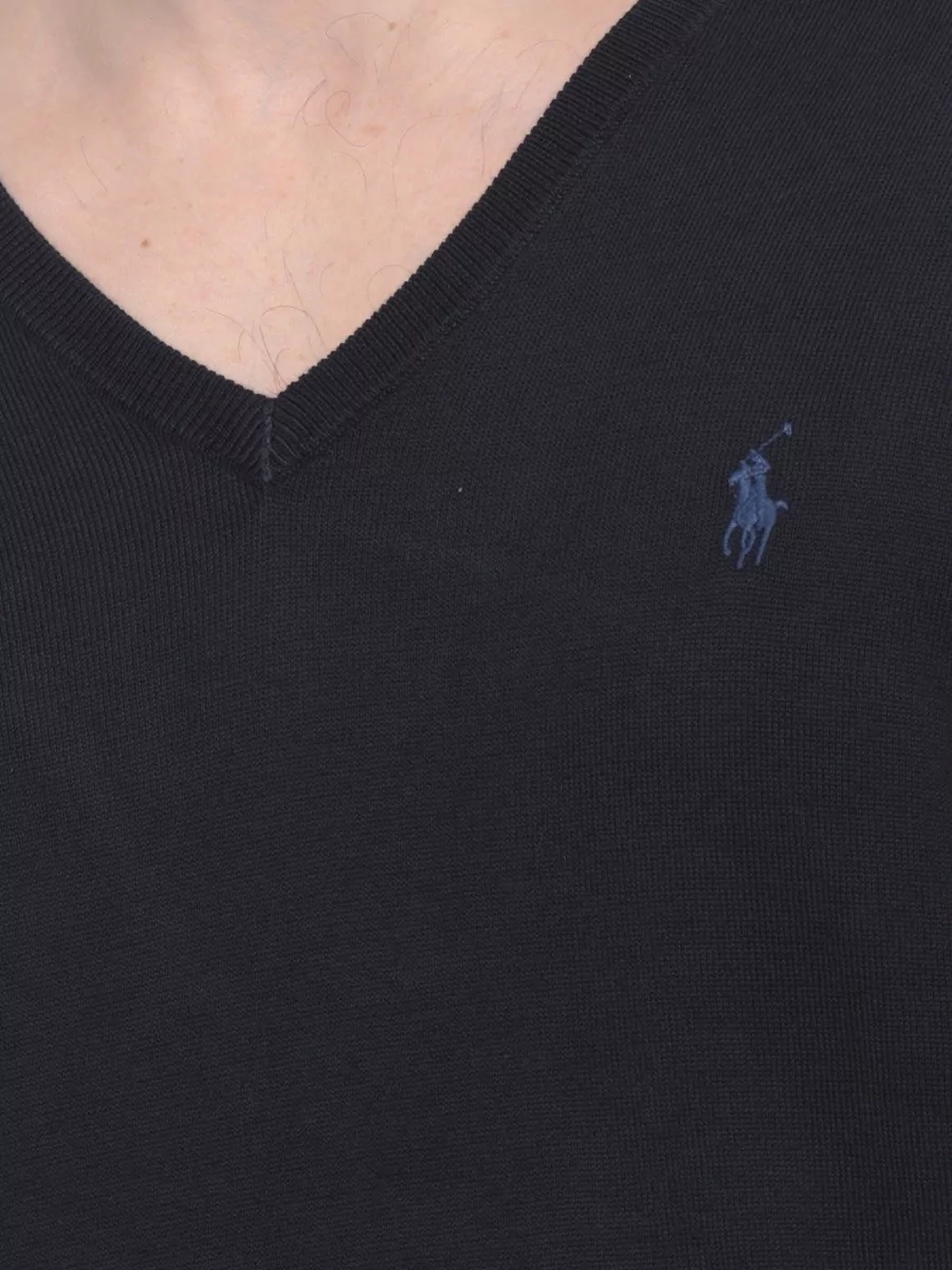 Ralph Lauren V-Neck Long-Sleeve Jumper