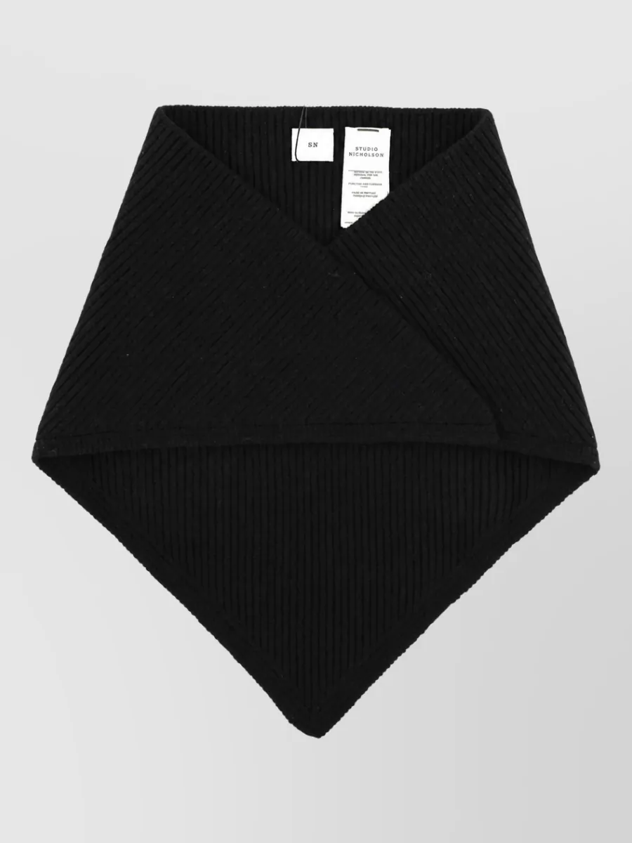 Studio Nicholson merino wool scarf