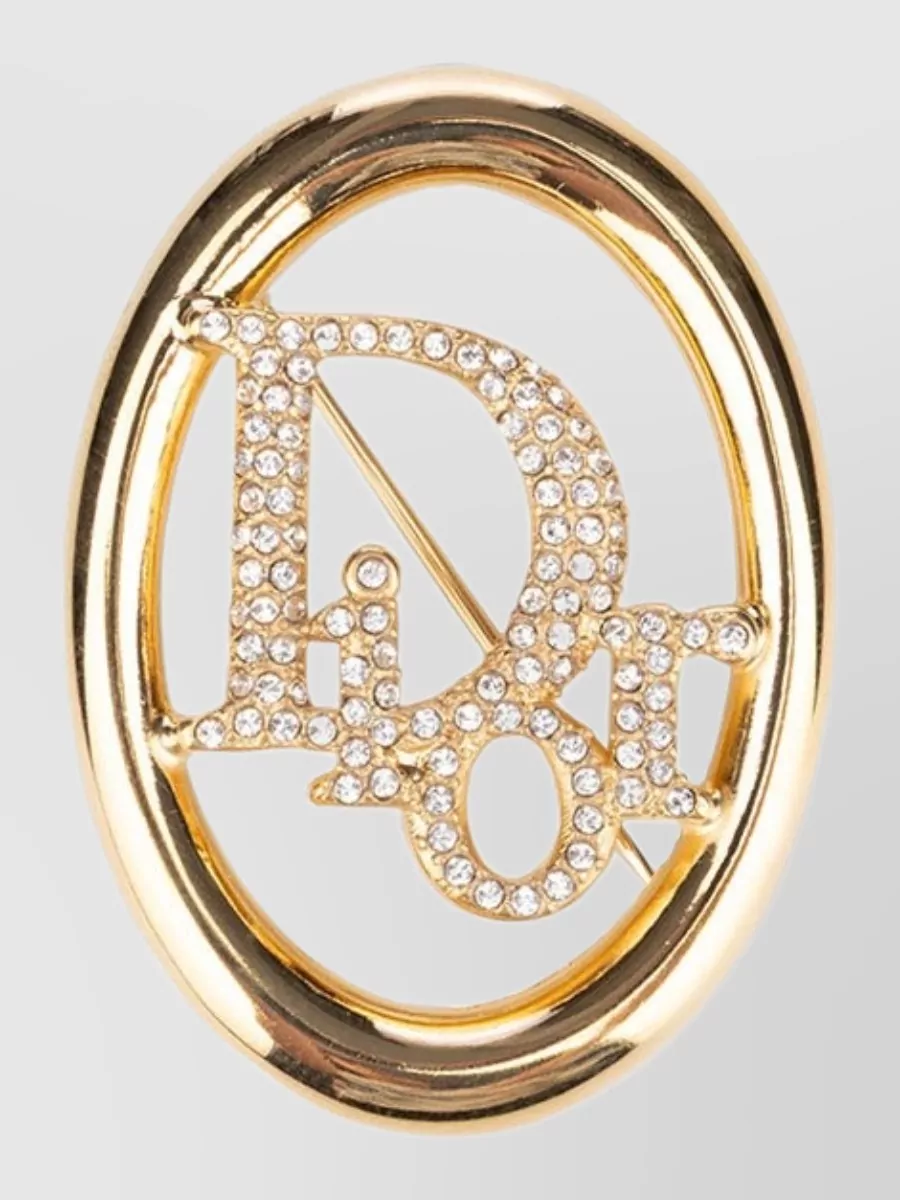 Christian Dior Crystal Brooch