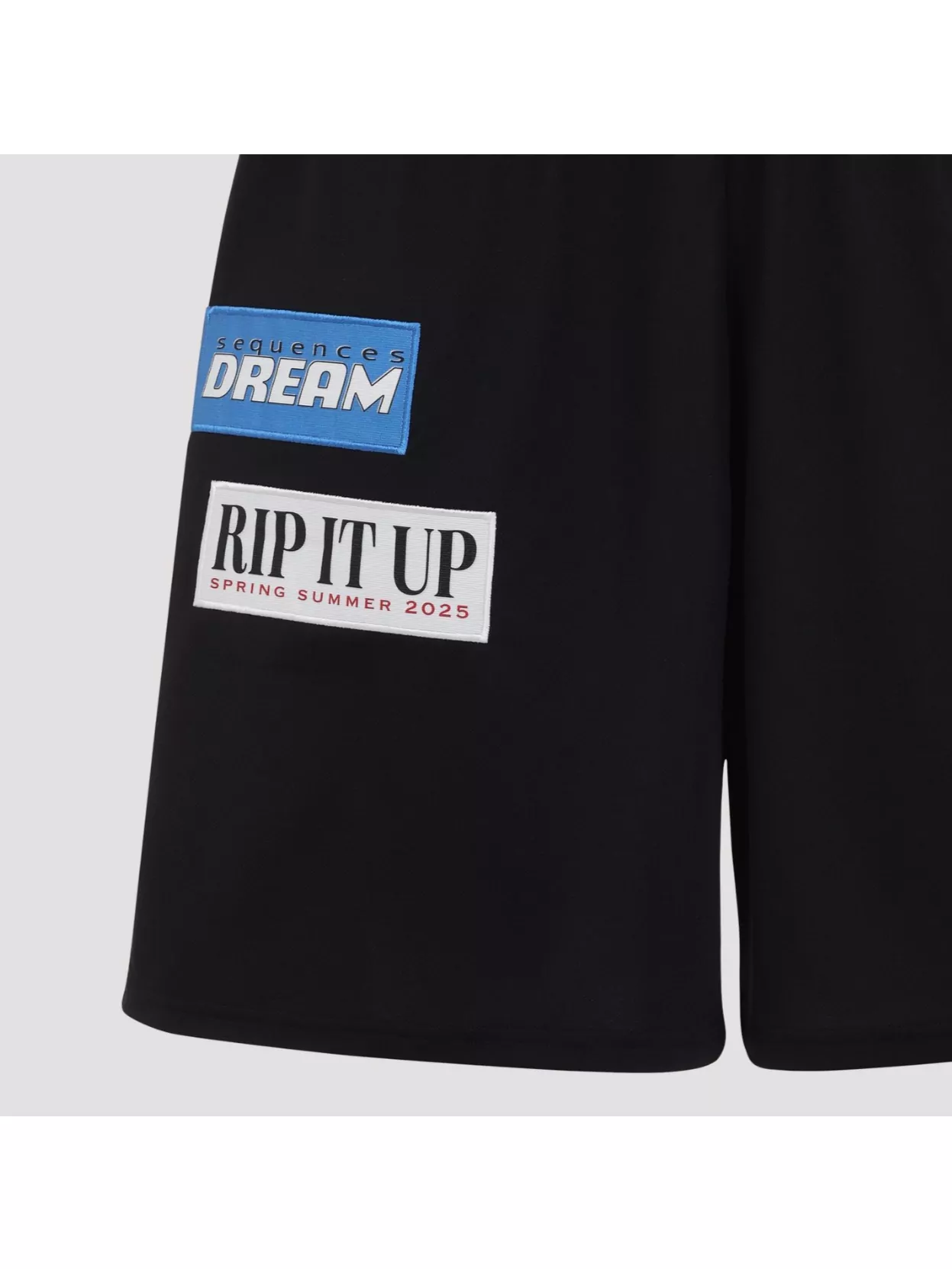 Martine Rose Tech Jersey Football Shorts Patches