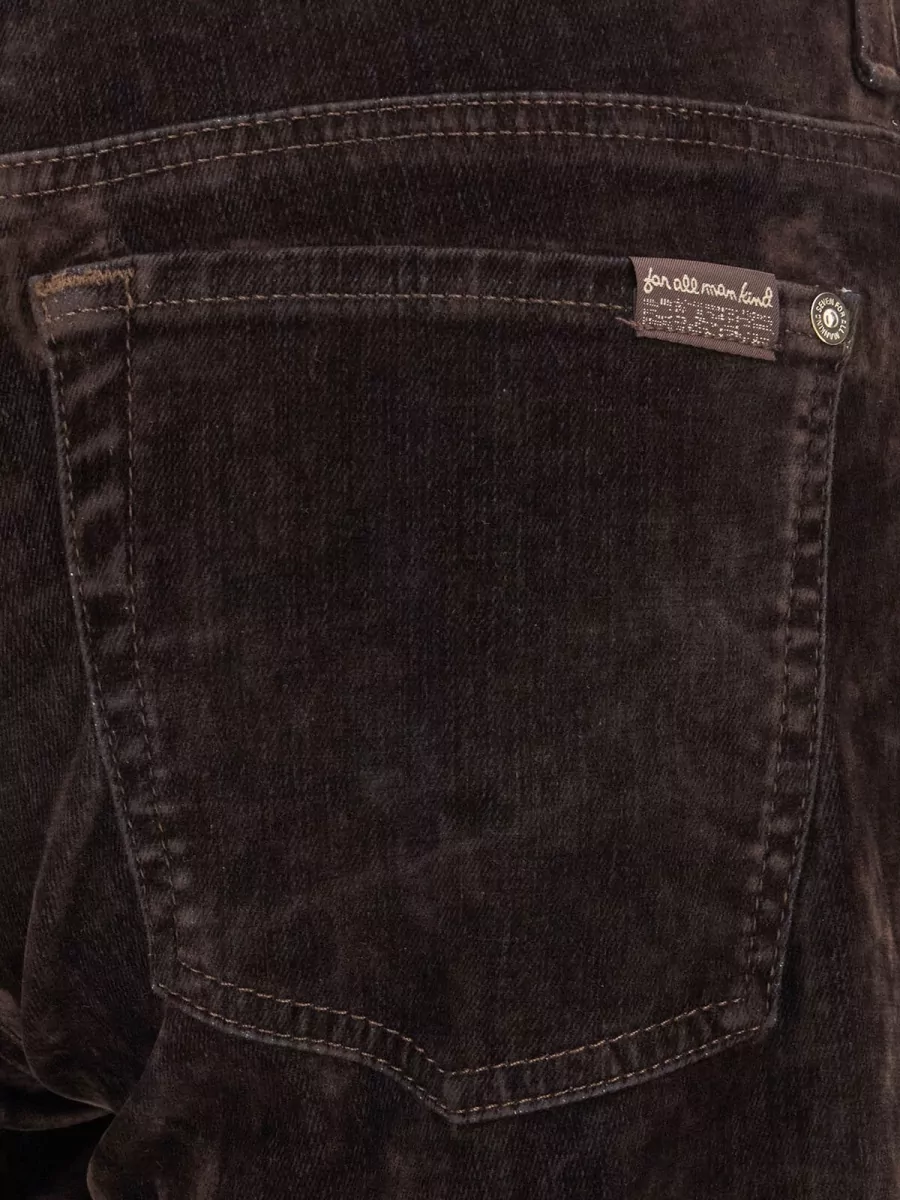 7 For All Mankind Denim Straight-Leg Trousers