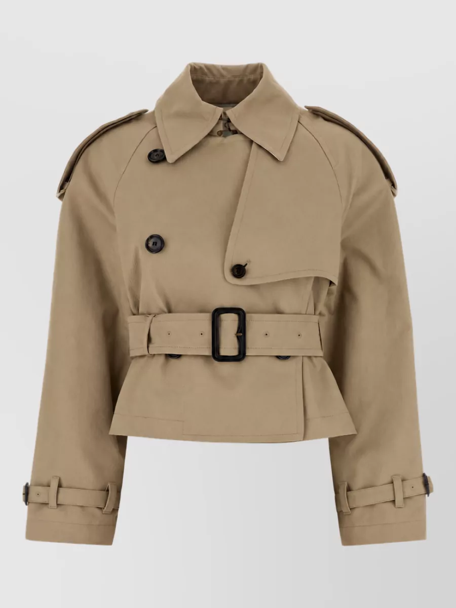 Burberry twill trench coat