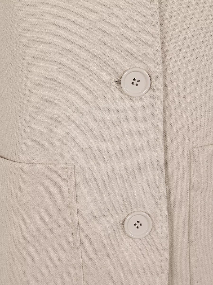 S Max Mara Jersey Single-Breasted Blazer